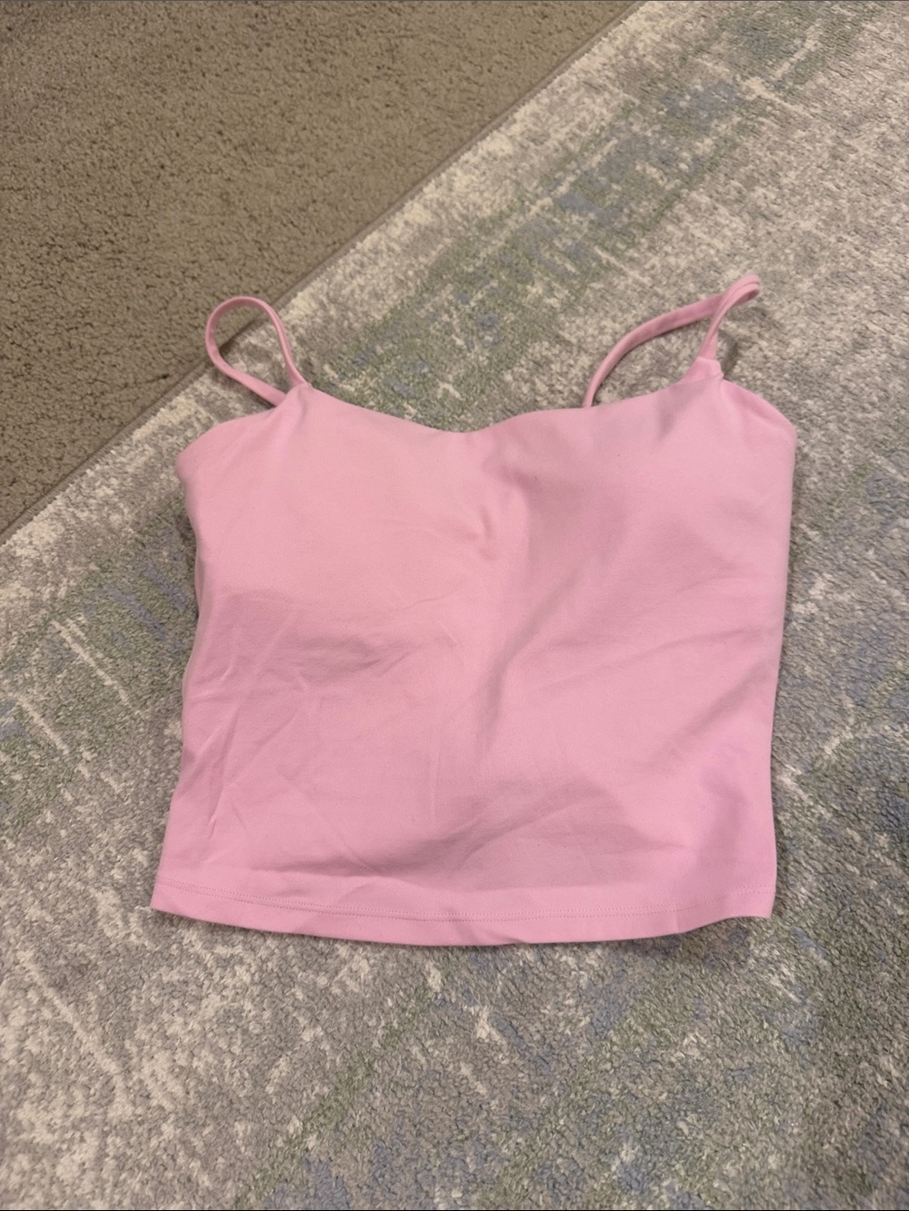 Oner Pink athletic top with built in bra